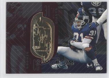 1998 Upper Deck SPx Finite - [Base] - Radiance #247 - Jason Sehorn /5050