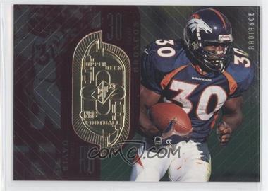 1998 Upper Deck SPx Finite - [Base] - Radiance #27 - Terrell Davis /3800