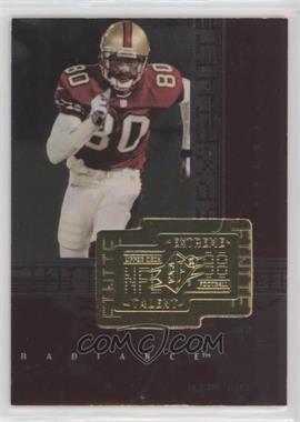 1998 Upper Deck SPx Finite - [Base] - Radiance #285 - Extreme Talent - Jerry Rice /3600 [EX to NM]