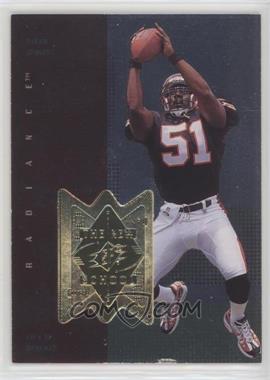 1998 Upper Deck SPx Finite - [Base] - Radiance #317 - The New School - Takeo Spikes /1885 [Noted]