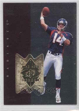 1998 Upper Deck SPx Finite - [Base] - Radiance #338 - The New School - Brian Griese /850