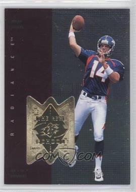 1998 Upper Deck SPx Finite - [Base] - Radiance #338 - The New School - Brian Griese /850