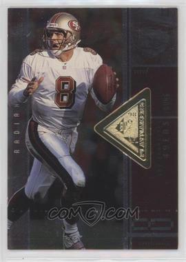 1998 Upper Deck SPx Finite - [Base] - Radiance #99 - Playmakers - Steve Young /2750