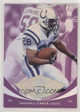 1998 Upper Deck SPx Finite - [Base] - Spectrum #122 - Youth Movement - Marshall Faulk /750