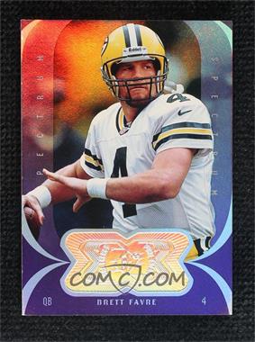 1998 Upper Deck SPx Finite - [Base] - Spectrum #154 - Pure Energy - Brett Favre /50 [EX to NM]