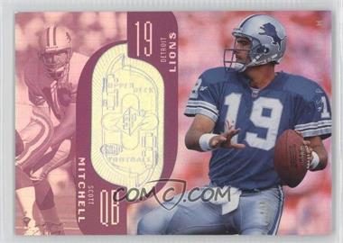 1998 Upper Deck SPx Finite - [Base] - Spectrum #30 - Scott Mitchell /1900