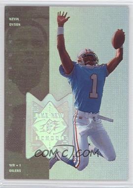 1998 Upper Deck SPx Finite - [Base] - Spectrum #332 - The New School - Kevin Dyson /50