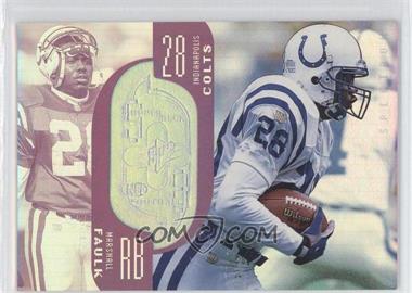 1998 Upper Deck SPx Finite - [Base] - Spectrum #35 - Marshall Faulk /1900