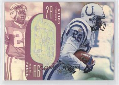 1998 Upper Deck SPx Finite - [Base] - Spectrum #35 - Marshall Faulk /1900