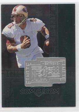 1998 Upper Deck SPx Finite - [Base] #289 - Extreme Talent - Steve Young /7200