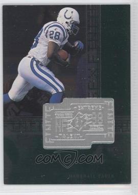 1998 Upper Deck SPx Finite - [Base] #307 - Extreme Talent - Marshall Faulk /7200