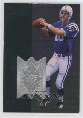 1998 Upper Deck SPx Finite - [Base] #311 - The New School - Peyton Manning /4000 [EX to NM]