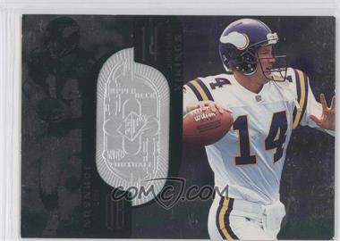 1998 Upper Deck SPx Finite - [Base] #48 - Brad Johnson /7600