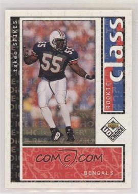 1998 Upper Deck UD Choice - [Base] - Choice Reserve #219 - Takeo Spikes