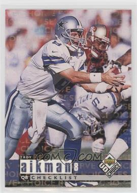 1998 Upper Deck UD Choice - [Base] - Choice Reserve #253 - Troy Aikman