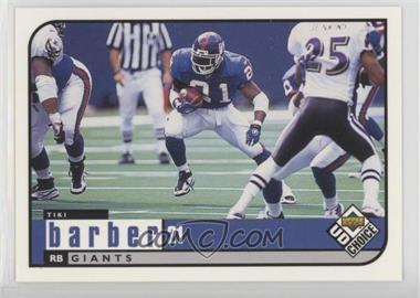 1998 Upper Deck UD Choice - [Base] #119 - Tiki Barber