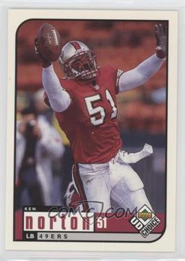 1998 Upper Deck UD Choice - [Base] #166 - Ken Norton