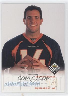 1998 Upper Deck UD Choice - [Base] #283 - Brian Griese