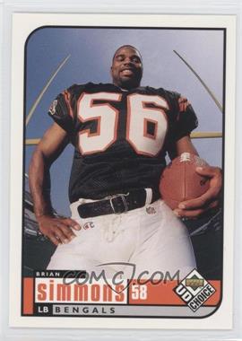 1998 Upper Deck UD Choice - [Base] #316 - Brian Simmons