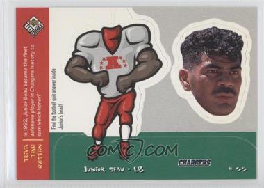 1998 Upper Deck UD Choice - Mini Bobbing Head #M24 - Junior Seau