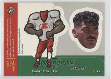 1998 Upper Deck UD Choice - Mini Bobbing Head #M24 - Junior Seau