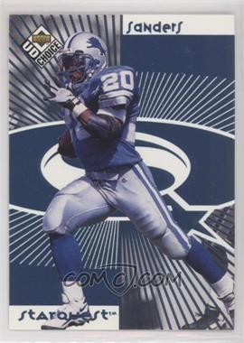 1998 Upper Deck UD Choice - Starquest - Blue #20 - Barry Sanders