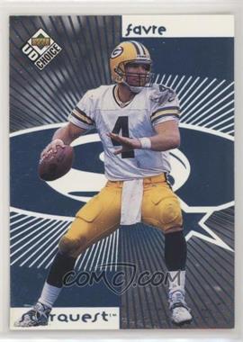 1998 Upper Deck UD Choice - Starquest - Blue #4 - Brett Favre