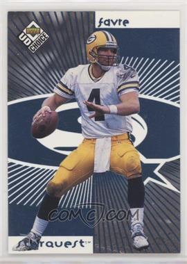 1998 Upper Deck UD Choice - Starquest - Blue #4 - Brett Favre