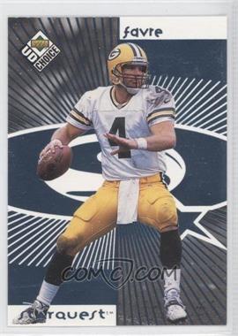 1998 Upper Deck UD Choice - Starquest - Blue #4 - Brett Favre