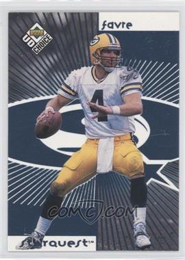 1998 Upper Deck UD Choice - Starquest - Blue #4 - Brett Favre