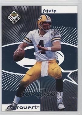 1998 Upper Deck UD Choice - Starquest - Blue #4 - Brett Favre