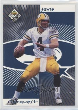 1998 Upper Deck UD Choice - Starquest - Blue #4 - Brett Favre