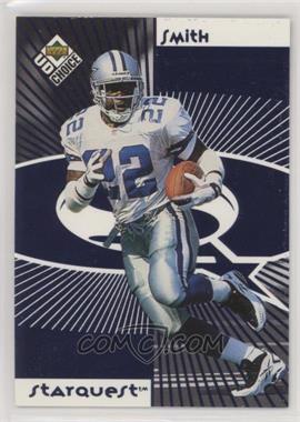 1998 Upper Deck UD Choice - Starquest/Rookquest - Blue #SR09 - Emmitt Smith, Fred Taylor