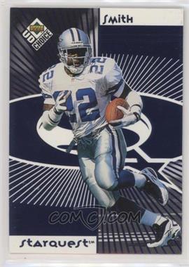 1998 Upper Deck UD Choice - Starquest/Rookquest - Blue #SR09 - Emmitt Smith, Fred Taylor