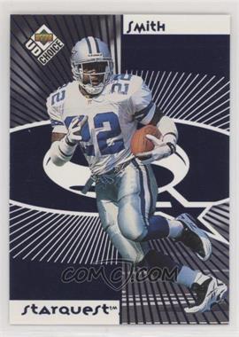 1998 Upper Deck UD Choice - Starquest/Rookquest - Blue #SR09 - Emmitt Smith, Fred Taylor