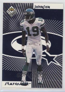 1998 Upper Deck UD Choice - Starquest/Rookquest - Blue #SR26 - Keyshawn Johnson, Marcus Nash