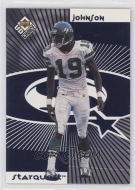 1998 Upper Deck UD Choice - Starquest/Rookquest - Blue #SR26 - Keyshawn Johnson, Marcus Nash