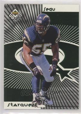 1998 Upper Deck UD Choice - Starquest/Rookquest - Green #SR05 - Junior Seau, Takeo Spikes