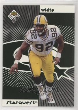 1998 Upper Deck UD Choice - Starquest/Rookquest - Green #SR08 - Reggie White, Andre Wadsworth