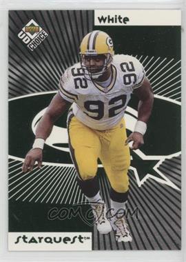 1998 Upper Deck UD Choice - Starquest/Rookquest - Green #SR08 - Reggie White, Andre Wadsworth