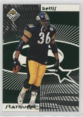 1998 Upper Deck UD Choice - Starquest/Rookquest - Green #SR12 - Jerome Bettis, Curtis Enis