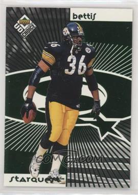 1998 Upper Deck UD Choice - Starquest/Rookquest - Green #SR12 - Jerome Bettis, Curtis Enis