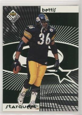1998 Upper Deck UD Choice - Starquest/Rookquest - Green #SR12 - Jerome Bettis, Curtis Enis