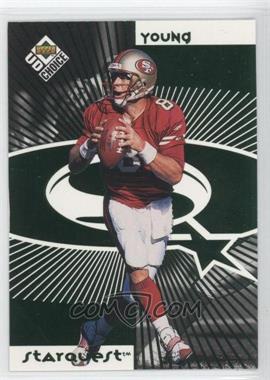 1998 Upper Deck UD Choice - Starquest/Rookquest - Green #SR14 - Steve Young, R.W. McQuarters
