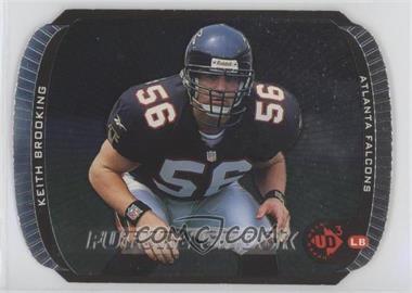 1998 Upper Deck UD3 - [Base] - Die-Cut #100 - Keith Brooking /1000