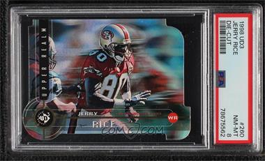 1998 Upper Deck UD3 - [Base] - Die-Cut #260 - Jerry Rice /100 [PSA 8 NM‑MT]