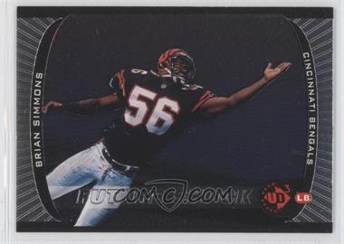1998 Upper Deck UD3 - [Base] #105 - Brian Simmons