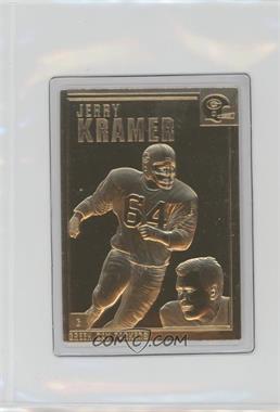 1999-01 Danbury Mint 22K Gold Legends - [Base] #1 - Jerry Kramer