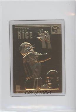 1999-2001 Danbury Mint 22K Gold - [Base] #_JERI - Jerry Rice