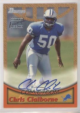 1999 Bowman - Autographs #A11 - Chris Claiborne